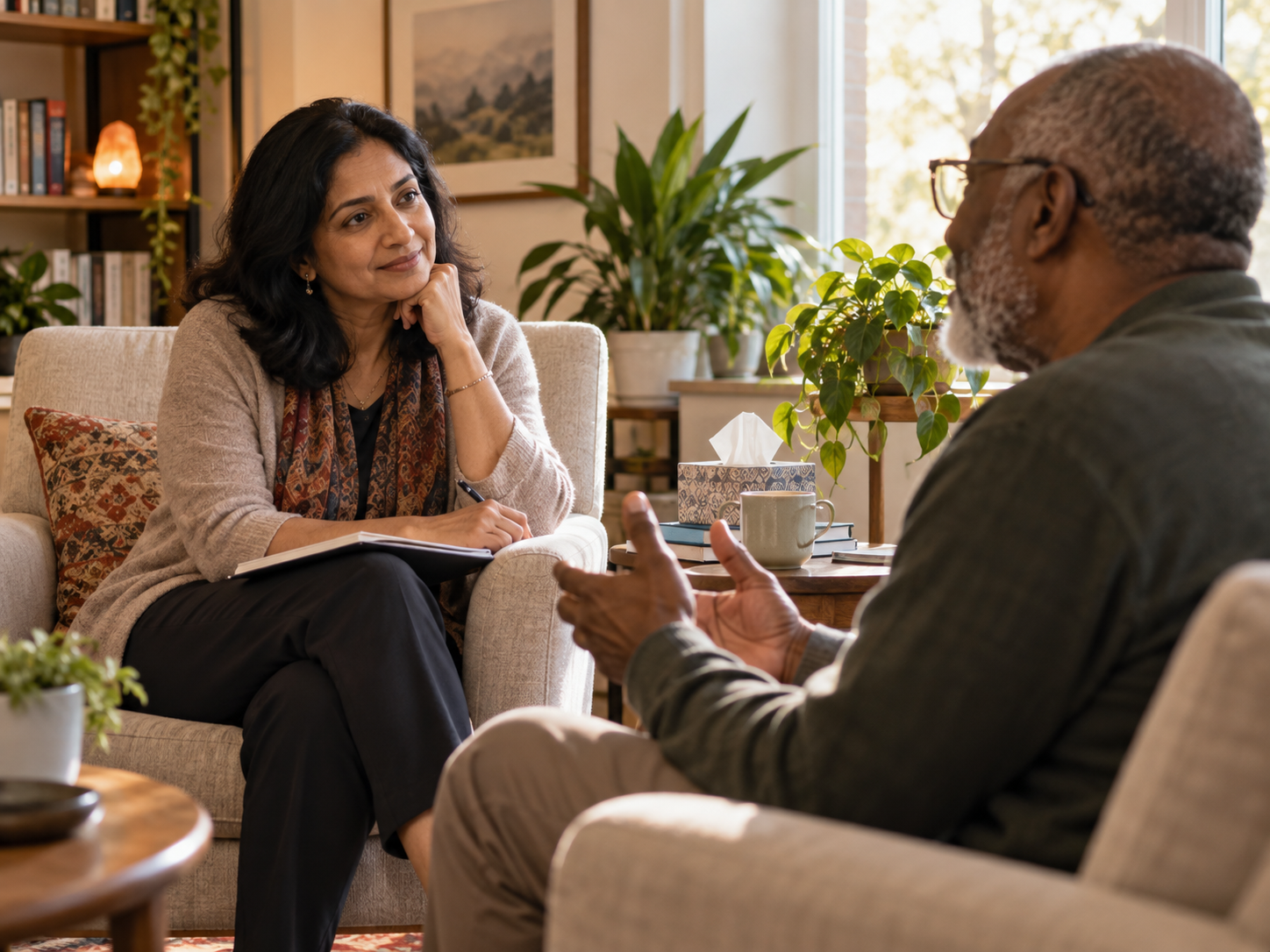 Therapy conversation